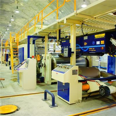 China CLOTHING Newest Design Corrugated Cardboard Machine Production Line for sale