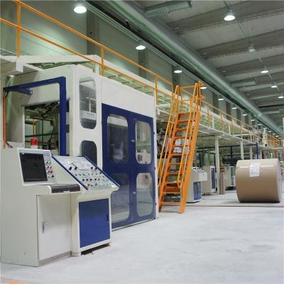 China CLOTHING High Speed ​​357 Layer Corrugated Cardboard Production Line Max-speed 300m/min /Cartoon Paper Making Machine for sale