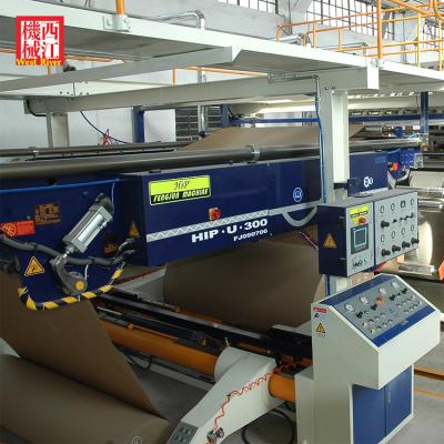 China Automatic Clamp Corrugated Cardboard Production Line 10-30 Ton Per Day for sale