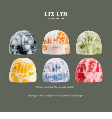 China Tie Die Lamb Bucket Hat Multiple Color To Keep Head Warm Washable for sale