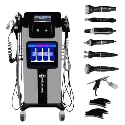 China 2021 New Acne Treatment Design 8 In 1 Diamond Hydro Facial Skin Beauty Dermabrasion Machine for sale