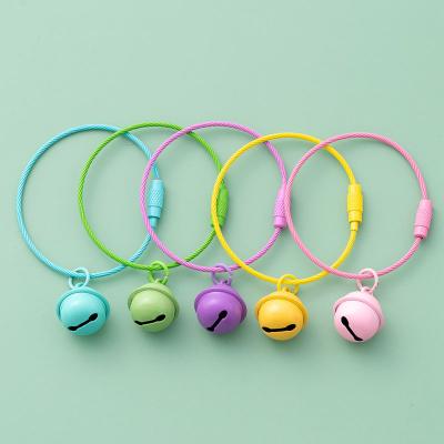 China Wholesale Stainless Steel Wire Hang Jingle Bell For DIY Making Bag Key Chain Pendant for sale