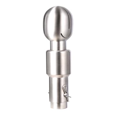 China SS304 SS316L Stainless Steel Food Grade Rotary Spray Ball With Female Threaded BSP 1