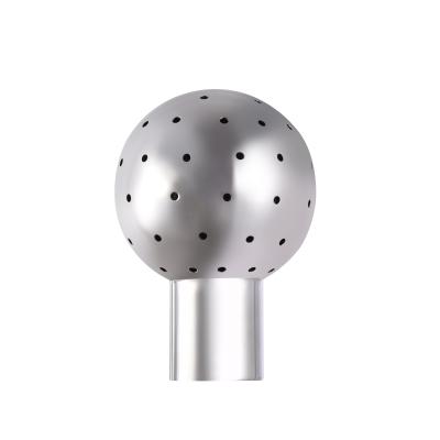 China Hotels Food Grade Stainless Steel SS304 SS316L Spray Nozzle Fixed Cleaning Ball for sale