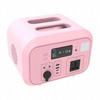 China Type C 600w Power Station Charge Backup Camping Outdoor Solar Energy System Portable Solar Power Station for sale