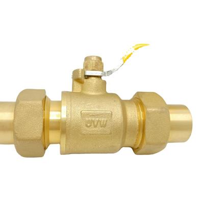 China General Gas Ball Valve Gas Valve Good Quality DN19 High Pressure Brass 3 Year General Water, Electric Or Solar Heater Manual 1/2 PSI for sale