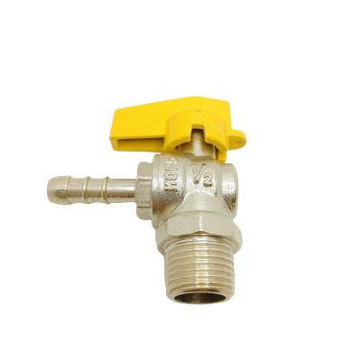 China General High Quality Angle BT3022 Gas Ball Valve With Male Thread for sale