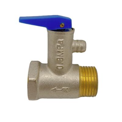 China BOYATU General Electric Water Heater Brass Safety Valve 1/2 Bar 7.5