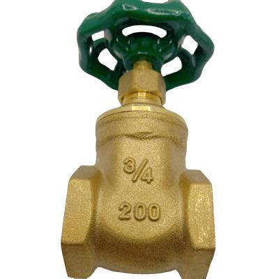 China BOYATU PN16 Brass Rising Gate Valve for sale