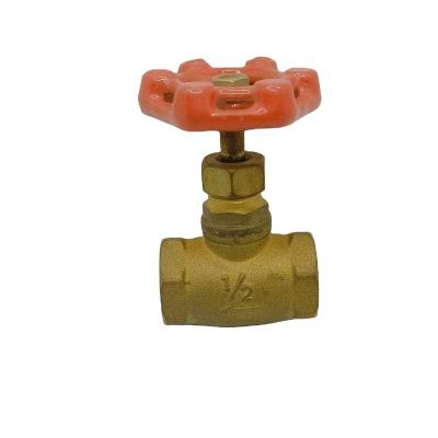 China BOYATU Modern Brass Gate Valve Available With NPT Thread For Air Conditioning Installations for sale