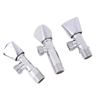 China BOYATU 1/2 Inch Useful Good Prices General Direct Chromed Brass Angle Valve For Bathroom for sale