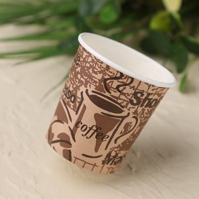 China Wholesale Price 2.5oz Disposable Coffee Paper Cup Eco Friendly Disposable Paper Cup Single Wall for sale