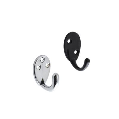 China Modern zinc alloy solid hook, punched repair nails, wall fixing, clothes heavy metal load-bearing hooks for sale