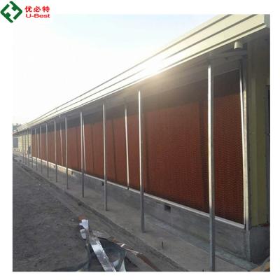 中国 Poultry Farm Chicken Poultry Feeding House Evaporative Cooling Pad For Broiler Shed 販売のため