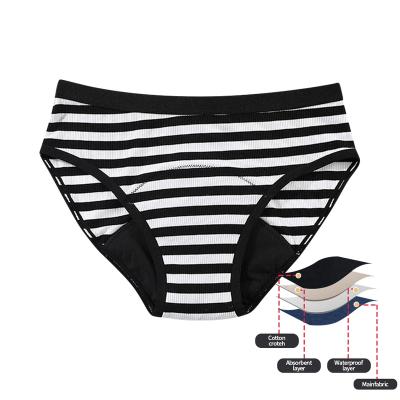 China Anti-Bacterial 2022 new style plus size 4XL Factory Sanitary menstrual undies Postpartum Underwear Period Panties for sale