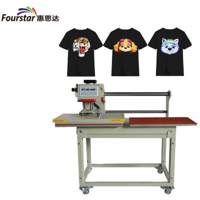 China Printable Flat Product 38*38 Digital Transfer Heat Press Hot Pressing Machine For T Shirt for sale