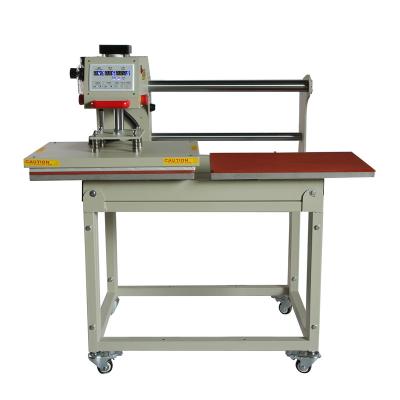 China Printable High Quality 40*60 Inch Flat Product Double Workbench Textile Heat Press Transfer Machine for sale