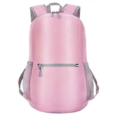 China New Design Waterproof 20L Lightweight Packable Backpack Increase Outdoor Waterproof Camping Backpack for sale