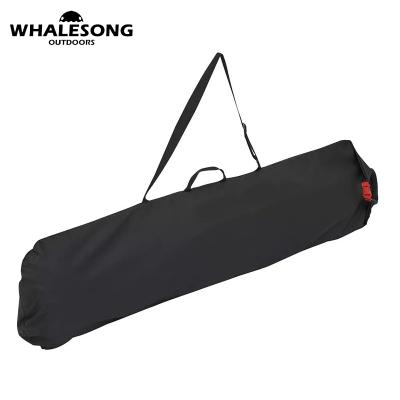 China 2021 Winter Fun Ski Packages 600D Good Quality Polyester Custom Roll For 2 Skis / 1 Snowboard 150 Waterproof Alpine Ski Bag Black for sale