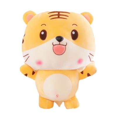 China Custom Beautiful Tiger Plush Toys Stuffed Animal Toys Home To Consult for sale