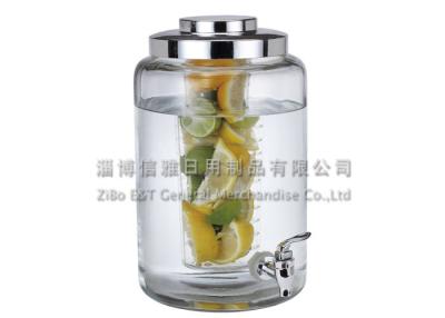 China großer Glasgetränke-automat 6.3L mit Infuser/Glaseisteezufuhr für Haus zu verkaufen