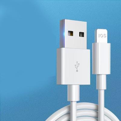 China High Quality IOS For iPhone Charger 1M 1.5M 2M USB Cable Fast Data Transfer Charging The iPhone Cable for sale