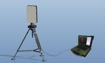 China X Band Ground Surveillance Radar System Low Altitude Radar With External Interfaces Rj45 for sale