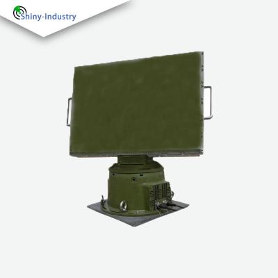 China Radar de detección de drones de alta resolución Radar de vigilancia aérea de 360 grados en venta