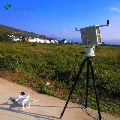 China Lightweight Drone Surveillance Radar Detector Customizable Low Altitude Security Radar for sale