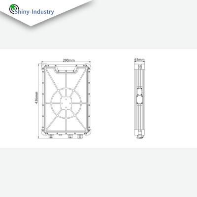 China 1-10 KM Drone Detection Radar met IP66 weerbescherming en AC/DC stroom voor verbeterde bewaking Te koop