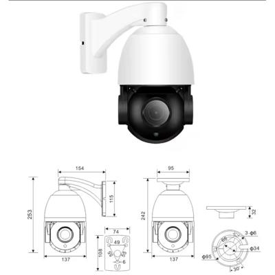 China Bluetooth-Android-compatibiliteit IOT CCTV-camera Draadloos slim beveiligingssysteem Te koop