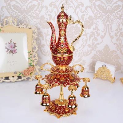 China Traditional European style metal home decoration high quality gold plated accessories for sale