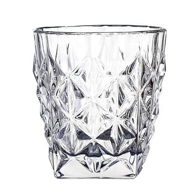 China 10oz modern Crystal Unique Whiskey Glass without Lear, rocking glasses for bar, bar, home for sale