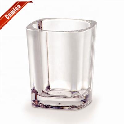 China Viable Stocked Wholesale 2 Ounce Square Shot Glass/High Quantity Mini Shot Glasses for sale