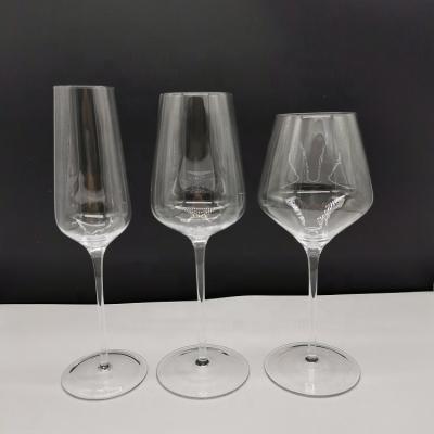 China Modern Stem 370ml Red Wine Glass, 570ml and Champagne Flutes Sets; Stem Bar Premium Glassware for sale