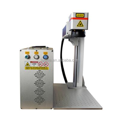 China Air Cooled Small Fiber Laser Portable Metal Marking Machine For Sale Cheap Price for sale