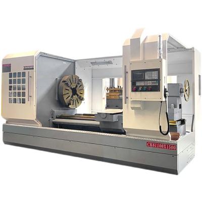 China Machinery Repair Shops China Heavy Duty Flat Bed CNC Lathe Turning Machine CK61125 On Sale for sale