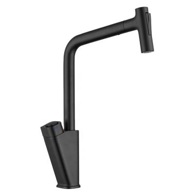 China TC1010-3B Black Modern Spray Kitchen Faucet Pull Out, Black Kitchen Faucet, Kitchen Faucet Pull Out for sale