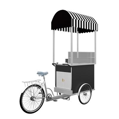 China Commercial Supplying Food Grill Hand Push Cart Mobile Outdoor Grilling Cycle Food Cart In Pakistan Ebike Food Tricycle Cart With Oven For Sale for sale