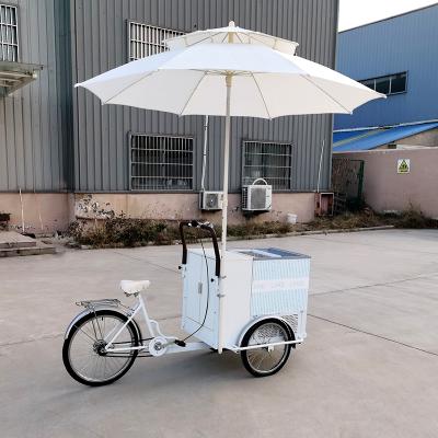 China Small Pink Mini Electric Ice Cream Food Truck Commercial Push Ice Cream Delivery Truck USA Service Small Mobile Soft Ice Cream Truck for sale