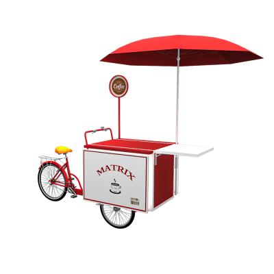 China China Coffee Bike Tricycle Commercial Vending Ice Cream Truck Supply Hot Coffee Carts Cart Cart Hot Dog Push Carts For Sale China for sale