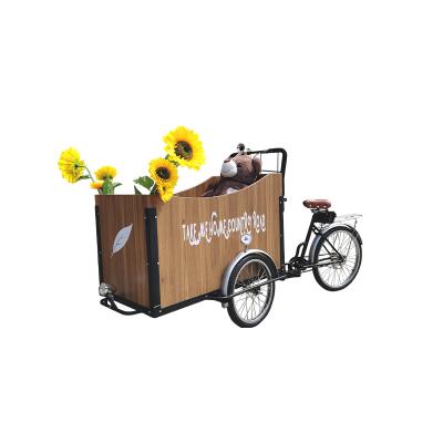 China Cargo Quick Release Wheels Bike Dutch Cargo Trailer Cargo Bike Trike Kit Cheap 20 Inch Family Cargo Bikes With 3 Wheels For Sale for sale