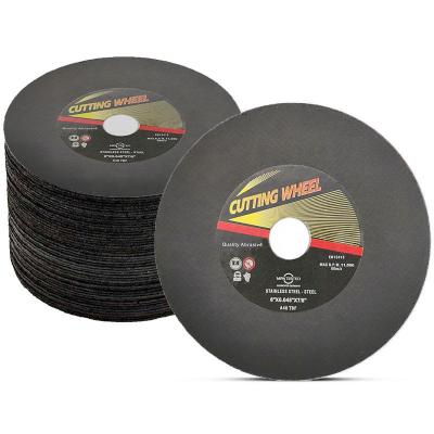 China Vertical Cut 150x1.2x22.23mm Wheel Disc 6-Inch Fiberglass Cutting Disc Thin Cut Abrasive Cutting Disc for sale