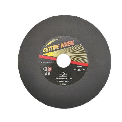 China Vertical Cut 6-Inch Cut Off Wheel Cut Off Wheel Resin Abrasive Bond For Metal Stainless Steel for sale