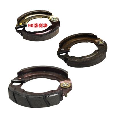 China Excellent Sales Electric Vehicle Brake Parts Brake Shoe Drum Brake Shoe 100 Type 90 100 110 for sale