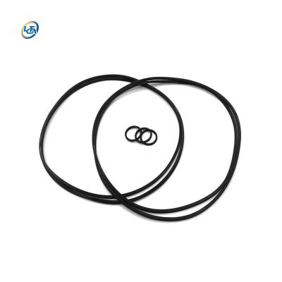 China Oil Resistance Brown Color Package Custom Silicone 6x1mm X Small Size Rubber Ring Oil Seals for sale