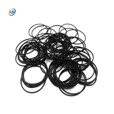 China Oil Resistance High Quality Black Color Seal AS568 PDM NBR FKM Rubber Standard X-Rings for sale