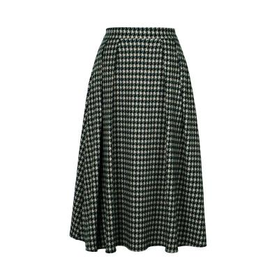 China New spring anti-static equipment qianbirao case temperament in the long high waist A-Word skirt for sale