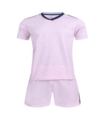 China Sets Custom Wholesale OEM Digital Printing Made Plain White Football Uniform Soccer Jersey Set for sale