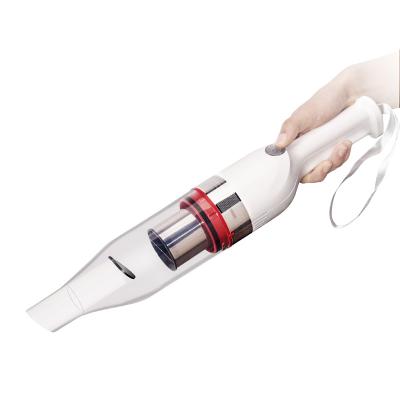 China Hand Grip Mini Car Cleaner Vacuum Cleaner Portable Wireless Cordless Rechargeable Car Hand Grip Car Vacuum Cleaner for sale